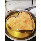 免運#螺螄粉炸蛋模具網紅炸蛋神器加高心形愛心煎蛋 304不銹鋼定制磨具