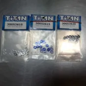 TITAN 泰德 鋁合金 墊片 3x6x1.0 mm  1.5 mm   2.0 mm