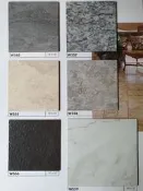 美的磚家~知名floorworks五星級仿水泥板石紋塑膠地磚塑膠地板~45cmx45cmx2.0m/m質感佳每坪550元