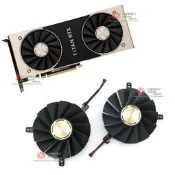 NVIDIA TITAN RTX公版顯卡風扇DAPA0815B2UP005/DAPA0815B2UP006【皇運電腦】