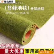 🔥桃園有貨🔥苔蘚地毯 防滑吸水地毯 可裁剪客製尺寸 家用地毯 辦公室地毯假草坪地毯地墊鋪墊陽台地毯 吸水耐