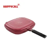 【韓國HAPPYCALL】石墨烯鈦雙面鍋 (標準雙面鍋-綠/紅)~可拆兩鍋 石墨烯 高導熱♥輕頑味