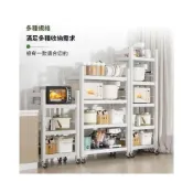 (店+)可開收據 鍋具架 廚房置物架 可調節層高置物架 可折叠支架 電器碗碟調料儲物櫃 三/四/五層置物架 夾縫架 電器架 層架