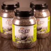 【生活市集】【美味田】天然純淨奇亞籽1000g 膳食纖維 Omega-3 沖泡即食 鼠尾草籽