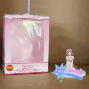 全新美女公仔@台灣實拍.手辦~睡衣跪姿加藤惠！彩盒23*18*30公分！公仔高約14CM ~上衣可脫