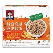 【美式賣場】Quaker 桂格 綜合高纖燕麥穀飯(1.25KG X 3包)
