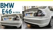 》傑暘國際車身部品《  BMW E46 M-TECH款 4門 4D 單出後下巴 特價中 PP材質 素材