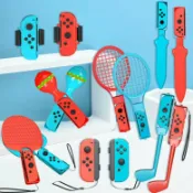 全球選品1館 生活百貨 Switch16合1體感運動套裝 switch Sports運動遊戲套裝配件joycons