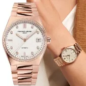 【CONSTANT 康斯登】HIGHLIFE 女士機械腕錶-34mm 送禮自用(FC-303VD2NHD4B)