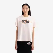 【Roots】Roots女裝- NOCTURNAL 1973 短袖上衣(淺粉色)