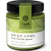 韓國 OSULLOC 綠茶牛奶醬 綠茶醬 抹茶醬 200g 現貨