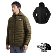 The North Face 北面 男 1966 超輕防潑水抗風鵝絨連帽保暖外套(可套接GoreTex內件).抗污戶外夾克.大衣/適登山旅遊滑雪/89ZQ