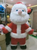 聖誕老人人偶裝 人偶裝 聖誕節 開店 生日 COSPLAY 絨毛娃娃大型娃娃租借人偶裝 聖誕大餐 角色扮演
