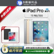 Apple 蘋果 【福利品】iPad Pro 12.9吋 2015-32G-WiFi版 平板電腦-太空灰(贈超值配件禮)