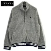 【DOKODEMO】Polo Ralph Lauren 灰色羊毛絨外套，M 碼 [二手]
