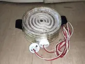 【老時光小舖】早期普普味老電爐-瓷製老插頭&瓷製老接頭 (年久功能正常.保存完整)