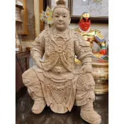 【修緣佛像文物館】1尺3身太子 坐身太子 脫椅 神像 佛像 神明 江西小葉樟雕刻