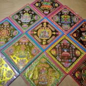 元寶紙  燙金 財神 土地公 折元寶 金元寶 祈福 金磚