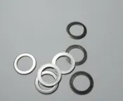 pf30/Campagnolo一體SHIMAMO外掛 FSA/SRAM參白鐵超薄齒盤齒片墊圈9/12mm墊片華司軸心墊圈