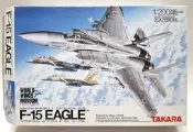 TAKARA 1/200 WWM 1 (3) 空自 F-15DJ 飛行教導隊 (飛行狀態)