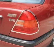 ~圓夢工廠~ Benz 賓士 W202 C36 C43 C55 C230K  1993~2000 鍍鉻後燈框 尾燈框