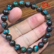 藍銅礦 手鍊 手環 手珠 8mm 天然❤水晶玉石特賣#R109-9