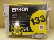 EPSON “㊣原廠“墨水匣133黃色(T1334)
