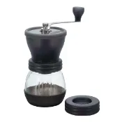 及時雨 生活好物選品 Hario 簡約手搖磨豆機 玻璃瓶身 MSCS-2DTB