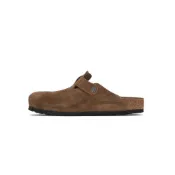 (店+)【BIRKENSTOCK 勃肯】Birkenstock Boston Soft Footbed Suede 波士頓 勃肯拖鞋 1030814[台灣現貨]