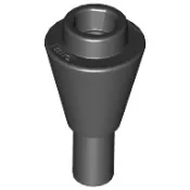 磚家 LEGO 樂高 黑色 Cone 1x1 Inverted 冰淇淋 甜筒 火把 圓錐 反向 11610