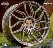 【員林小茵輪胎】Barracuda wheels 19吋 旋壓 5孔全車系適用 亮黑/亮古銅/高亮銀 (配胎套餐大折扣)