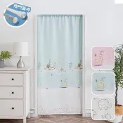 【巴芙洛】精緻印花長門簾窗簾110*200cm送桿子(門廉/風水簾/拉簾 /窗簾/隔簾/客廳臥室)