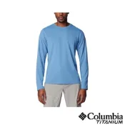 Columbia哥倫比亞 男款-鈦Summit Valley 超防曬UPF50快排長袖上衣-藍色  UAE81790BL/IS
