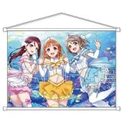 【亞立】特價 B2掛軸 LoveLive Sunshine Aqours 水團 2年生 梨子 千歌 渡邊曜 布製海報