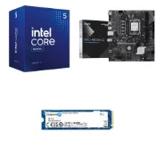(店+)【Intel 英特爾】〈自MO價〉Core U5 225+微星 PRO H810M-E D5 MATX主機板+金士頓 NV3 1TB SSD