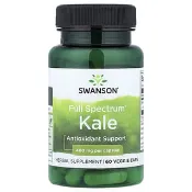 【iHerb】Swanson Vitamins, 多面® 羽衣甘藍，400 毫克，60 粒素食膠囊