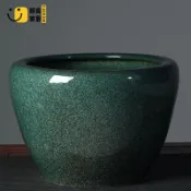 時尚家居 免運 特惠/附發票 魚缸 盆 水缸 景德鎮陶瓷特大號通用家居魚缸-睡蓮蓮花水族箱落地式魚缸工廠直銷 店長推薦 售後保障 全館折扣 5s722