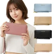【Michael Kors】Jet Set系列 經典荔枝紋手拿式拉鍊長夾｜多卡位設計・手拿腕帶款/5色選
