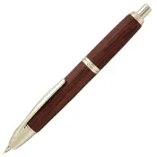 日本 PILOT 百樂 Capless 木桿18K金鋼筆-紅棕色(FC-25SK-DR)  F / M尖可選