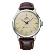 大高雄鐘錶城 ORIENT 東方錶 RA-BB0104Y 復古皮革機械腕錶 奶油黃面 36.4 mm｜樂天領券現折★全館特惠中★指定刷卡回饋10%