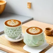全球選品1館 生活百貨 手作哥窯開片陶瓷咖啡杯手沖品鑑杯系列感官咖啡聞香杯套裝