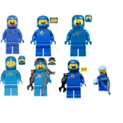 lego 樂高 樂高玩電影 太空人 班尼 人偶 70816