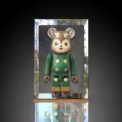 【限時下殺】積木熊bearbrick400% 亞克力展示盒 公仔玩 具動漫模型收納防塵罩
