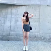 someone jeans 帥氣感割破雙釦短褲 原價890(S~XXL) A8017844.45