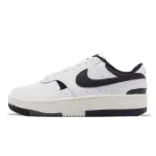 Nike 休閒鞋 Gamma Force 白 黑 復古 皮革 女鞋 小白鞋 厚底增高  [ACS] DX9176-100
