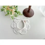 【𝙱𝙾𝙺𝙸𝚁｜剝殼栗子】純白花語 花領巾