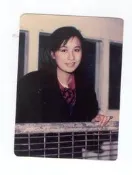 (嘉92)  劉嘉玲  3*5 沖洗照片一張，早期圓角相片，保存還不錯!