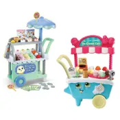 (店+)【LeapFrog】冰淇淋小老闆學習車/甜點冰淇淋學習餐車(藍) (中英雙語版/原廠公司貨；寶寶共和國)