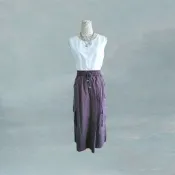 *♡*暗墨綠色/工裝風抽繩長裙/24吋-30吋腰/近全新/二手《Anna的百寶箱》