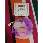 ~小小牛瑪奇朵~日本東京迪士尼Disney唐老鴨女朋友黛西花花造型髮圈/髮束